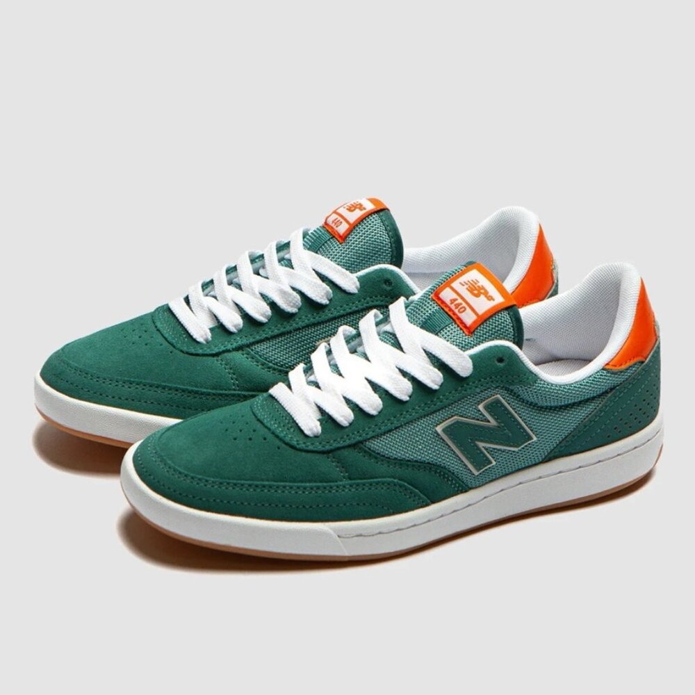 New Balance Numeric 440 - Teal/Orange - US M 11 / US W 12.5